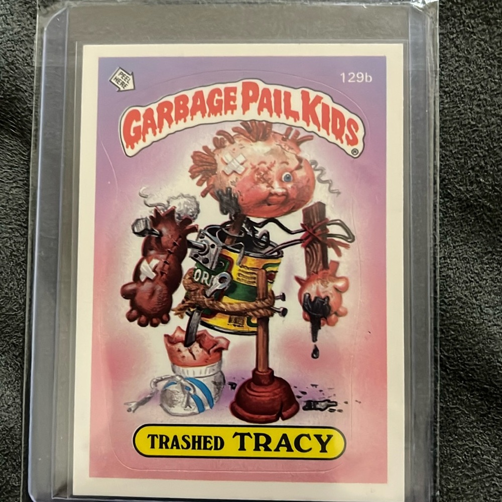 Garbage pail kids card